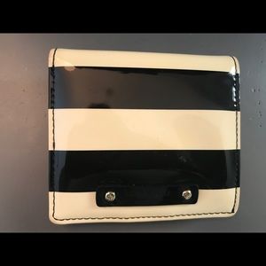 Kate Spade ♠️ black and cream wallet